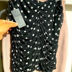 NWT Free Press Ruched Mini Skirt - M